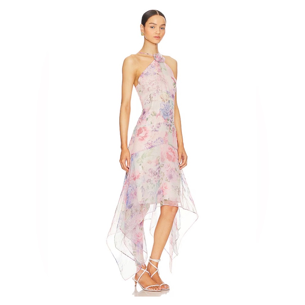 Amanda Uprichard Pastel Floral Dress - Small
